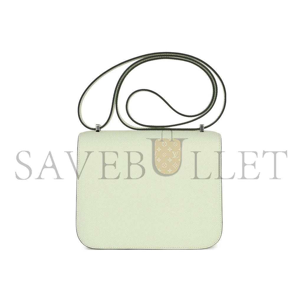 HERMES MASTER CONSTANCE 18 EPSOM 0S VERT FIZZ H083905CK0S(19*15*4cm)